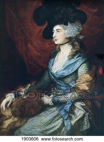 Stock Photograph - Mrs Siddons. British Actress Sarah Siddons, 1755. Fotosearch