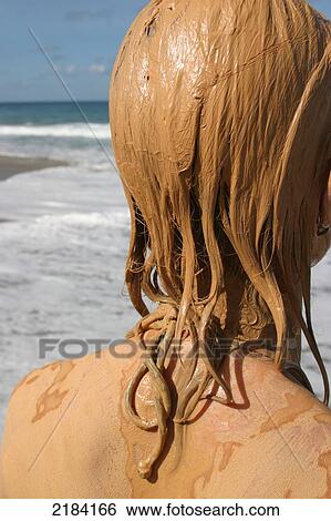 Mud Beauty Treatment, Sosua, Dominican Rep View Large Photo Image Stock Photograph - Mud Beauty Treatment, Sosua, Dominican Rep. Fotosearch