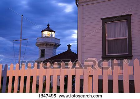 Mukilteo Lighthouse Park; Mukilteo, Washington, Usa View Large Photo Image Stock Photography - Mukilteo Lighthouse Park; Mukilteo, Washington, Usa. Fotosearch