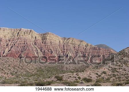 Multicoloured Mountains Of The Quebrada De Humahuaca Between The Towns Of Humahuaca And Huacalera, Jujuy, Argentina View Large Photo Image Stock Photo - Multicoloured Mountains Of The Quebrada De Humahuaca Between The Towns Of Humahuaca And Huacalera, Jujuy, Argentina. Fotosearch