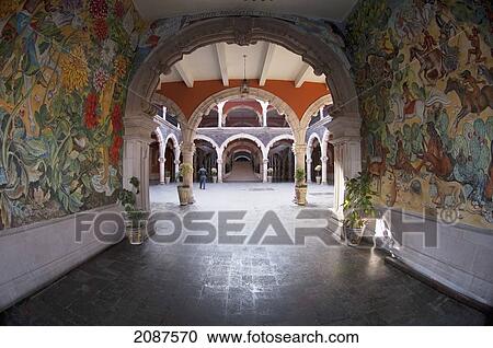 Mural Paintings By Oswaldo Barra Cunningham At The Government Palace, Aguascalientes, Mexico View Large Photo Image Stock Image - Mural Paintings By Oswaldo Barra Cunningham At The Government Palace, Aguascalientes, Mexico. Fotosearch