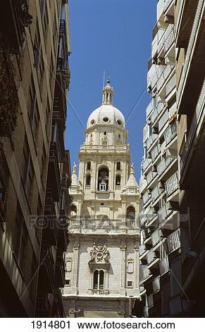Murcia Cathedral View Large Photo Image Stock Image - Murcia Cathedral. Fotosearch