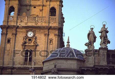 Stock Image - Murcia Cathedral. Fotosearch
