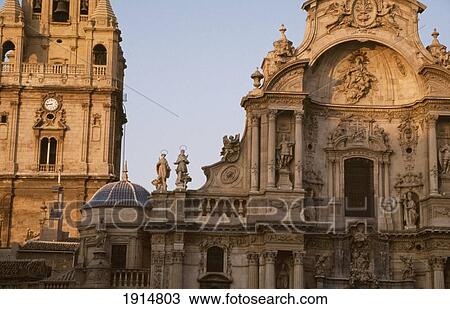 Stock Image - Murcia Cathedral. Fotosearch