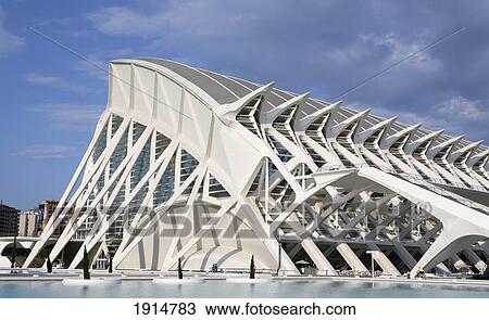 Museu De Las Cience Principe Felipe View Large Photo Image Stock Image - Museu De Las Cience Principe Felipe. Fotosearch
