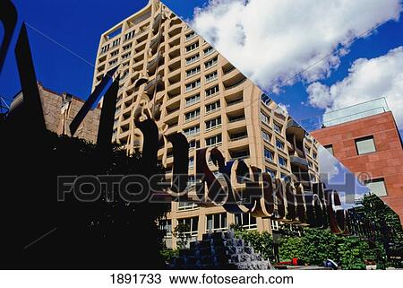 Stock Image - Museum Of Contemporary Art, Close Up, Low Angle View. Fotosearch