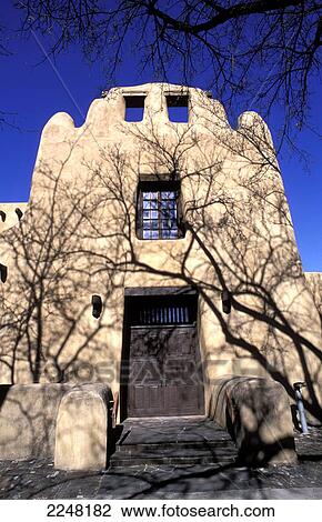 Museum Of Fine Arts, Side Facade, Santa Fe, New Mexico, Usa. View Large Photo Image Stock Image - Museum Of Fine Arts, Side Facade, Santa Fe, New Mexico, Usa.. Fotosearch
