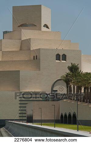 Museum of Islamic Art; Doha, Qatar View Large Photo Image Picture - Museum of Islamic Art; Doha, Qatar. Fotosearch