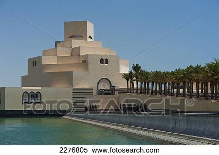 Stock Photography - Museum of Islamic Art; Doha, Qatar. Fotosearch