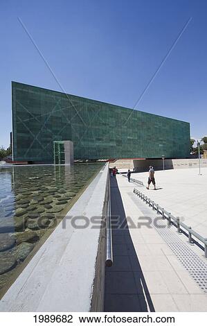 Stock Image - Museum of memory and human rights, Santiago, Metropolitan Region, Chile. Fotosearch