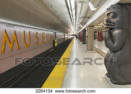 Museum Subway Station; Toronto Ontario Canada View Large Photo Image Picture - Museum Subway Station; Toronto Ontario Canada. Fotosearch