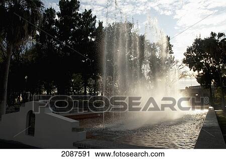 Musical Fountains At The Plaza Tres Centurias, Aguascalientes, Mexico View Large Photo Image Stock Image - Musical Fountains At The Plaza Tres Centurias, Aguascalientes, Mexico. Fotosearch