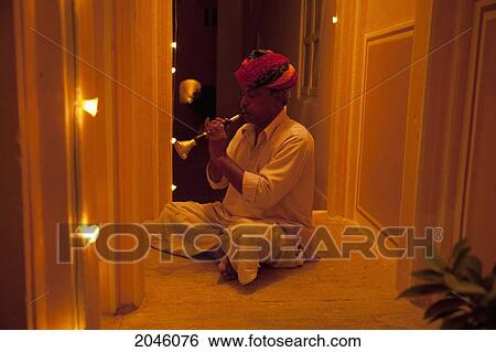 Musician At The Palace, Samode, Rajasthan, India View Large Photo Image Stock Photograph - Musician At The Palace, Samode, Rajasthan, India. Fotosearch