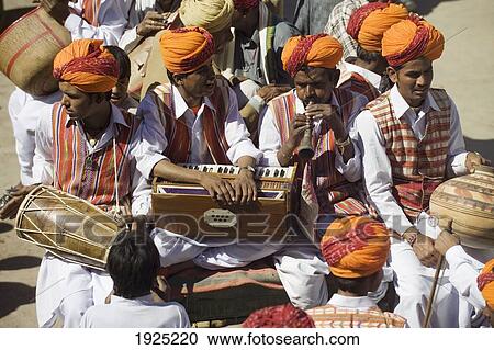 Musicians Waiting At The Jaisalmer Festival, Rajasthan, India View Large Photo Image Stock Image - Musicians Waiting At The Jaisalmer Festival, Rajasthan, India. Fotosearch