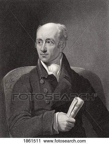 Stock Image - Muzio Clementi 1752 To 1832 Italian Composer And Pianist Engraved By H Cook After J Lonsdale From The Book National Portrait Gallery Volume V Published C 1835. Fotosearch