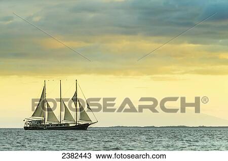 MV Alta sails near Isabella Island in the Galapagos Islands; Ecuador View Large Photo Image Stock Image - MV Alta sails near Isabella Island in the Galapagos Islands; Ecuador. Fotosearch
