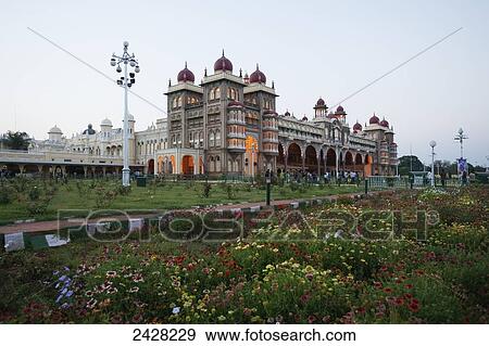 Mysore Palace; Mysore, India View Large Photo Image Stock Photo - Mysore Palace; Mysore, India. Fotosearch