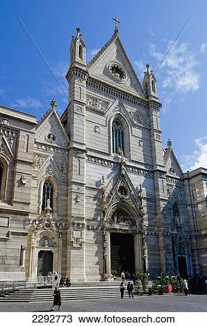 Stock Image - Naples Duomo, Italy. Fotosearch