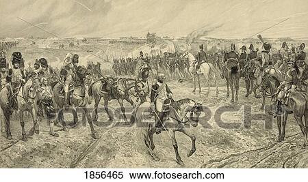 Napoleon I 1769 1821 With His Old Guard At Waterloo. 19Th Century Engraving By Jules Jacquet After A Picture By Richard Caton Woodville View Large Photo Image Stock Photography - Napoleon I 1769 1821 With His Old Guard At Waterloo. 19Th Century Engraving By Jules Jacquet After A Picture By Richard Caton Woodville. Fotosearch