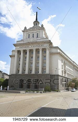 Narodno Sabranie Building, Sofia, Bulgaria View Large Photo Image Stock Photo - Narodno Sabranie Building, Sofia, Bulgaria. Fotosearch