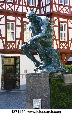 Nassau, Rheinland-Pfalz, Germany; A Statue Of A Man View Large Photo Image Picture - Nassau, Rheinland-Pfalz, Germany; A Statue Of A Man. Fotosearch