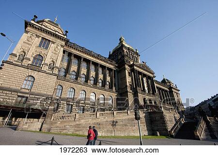 Stock Image - National Museum At Prague, Czech Republic. Fotosearch