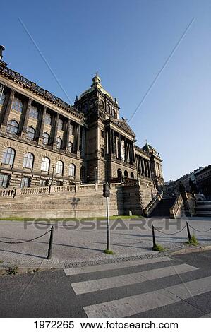 National Museum At Prague, Czech Republic View Large Photo Image Stock Photography - National Museum At Prague, Czech Republic. Fotosearch