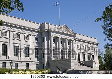 Stock Image - National Museum Of Fine Arts Of Quebec; Quebec City, Quebec, Canada. Fotosearch