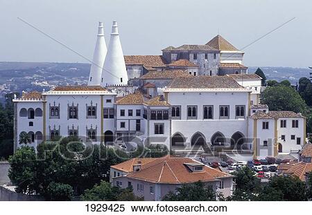 Stock Photography - National Palace; Sintra, Portugal. Fotosearch
