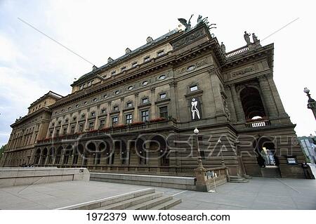 Stock Photo - National Theater, Prague, Czech Republic. Fotosearch