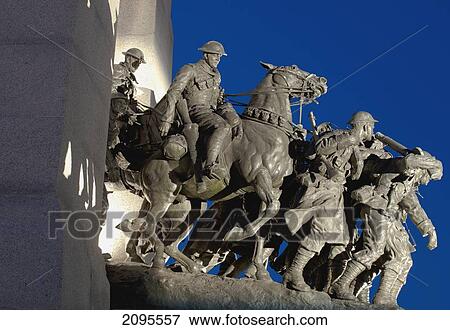 Stock Photo - National War Memorial; Ottawa Ontario Canada. Fotosearch