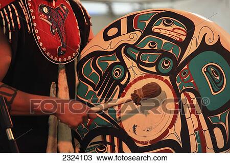 Native drummer; Whitehorse, Yukon View Large Photo Image Stock Image - Native drummer; Whitehorse, Yukon. Fotosearch