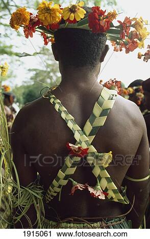 Native Tribal Man In Floral Headdress View Large Photo Image Stock Image - Native Tribal Man In Floral Headdress. Fotosearch