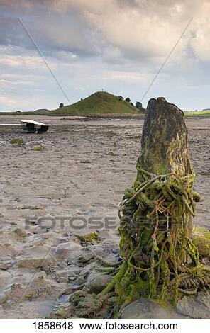 Stock Photo - Nautical Rope On Beach. Fotosearch