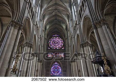 Nave Of The Notre-Dame De Reims Cathedral, Reims, Marne, France View Large Photo Image Stock Image - Nave Of The Notre-Dame De Reims Cathedral, Reims, Marne, France. Fotosearch