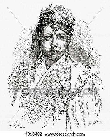 Nawwab Sultan Shah Jahan Begum Sahiba, 1838-1901. Begum Of Bhopal, India. From El Mundo En La Mano, Published 1878. View Large Photo Image Stock Image - Nawwab Sultan Shah Jahan Begum Sahiba, 1838-1901. Begum Of Bhopal, India. From El Mundo En La Mano, Published 1878.. Fotosearch