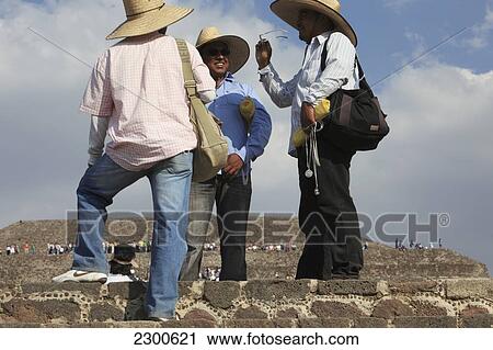 Near Mexico City; Mexico, Teotihuacan Archeological Site, Hawkers With Souvenirs On Steps Of Pyramid Of The Sun View Large Photo Image Stock Image - Near Mexico City; Mexico, Teotihuacan Archeological Site, Hawkers With Souvenirs On Steps Of Pyramid Of The Sun. Fotosearch