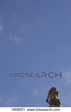 Nelson's Column On Trafalgar Square, London, England, Uk View Large Photo Image Stock Image - Nelson's Column On Trafalgar Square, London, England, Uk. Fotosearch