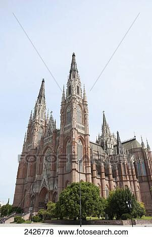 Neo-gothic cathedral; Buenos Aires, Argentina View Large Photo Image Stock Photo - Neo-gothic cathedral; Buenos Aires, Argentina. Fotosearch