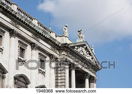 Stock Photo - Neue Burg in the Hofburg Imperial Palace, Vienna (Wien), Austria. Fotosearch