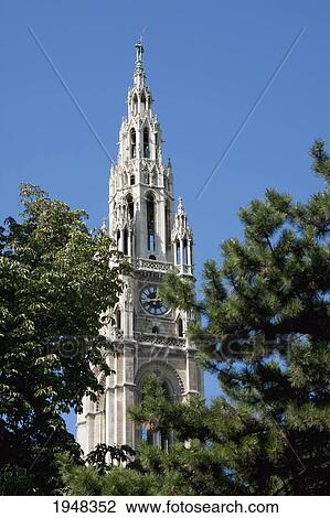 Neues Rathaus (City Hall), Vienna (Wien), Austria View Large Photo Image Stock Image - Neues Rathaus (City Hall), Vienna (Wien), Austria. Fotosearch