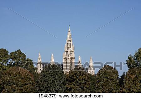 Neues Rathaus (City Hall), Vienna (Wien), Austria View Large Photo Image Stock Photo - Neues Rathaus (City Hall), Vienna (Wien), Austria. Fotosearch
