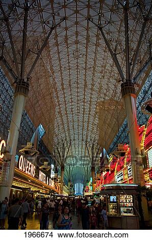 Nevada, Las Vegas, The Fremont Street Experience, People Walking Through Covered Mall. View Large Photo Image Picture - Nevada, Las Vegas, The Fremont Street Experience, People Walking Through Covered Mall.. Fotosearch