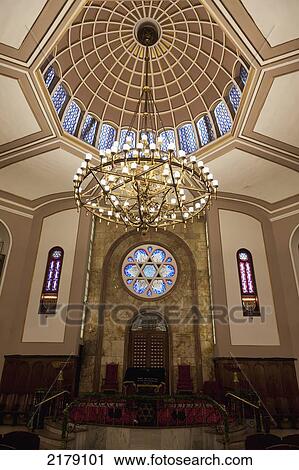 Stock Image - Neve Salom Synagogue In Beyoglu District; Istanbul Turkey. Fotosearch