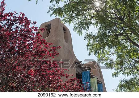 New Mexico Museum Of Art, Santa Fe, New Mexico, Usa View Large Photo Image Stock Image - New Mexico Museum Of Art, Santa Fe, New Mexico, Usa. Fotosearch