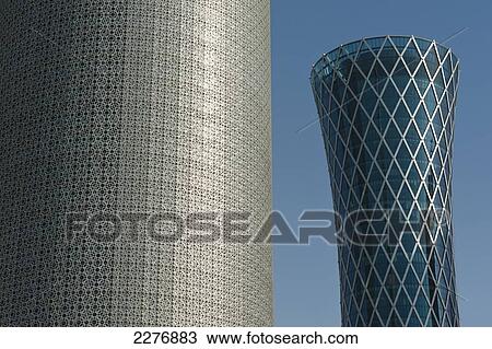 New office buildings; Doha, Qatar View Large Photo Image Stock Image - New office buildings; Doha, Qatar. Fotosearch