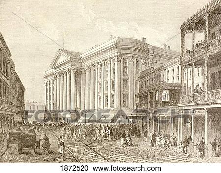 New Orleans, Louisiana, United States Of America. The Saint Charles Hotel On St Charles Street In The 1880S. From A 19Th Century Illustration. View Large Photo Image Stock Image - New Orleans, Louisiana, United States Of America. The Saint Charles Hotel On St Charles Street In The 1880S. From A 19Th Century Illustration.. Fotosearch