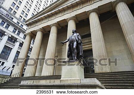 New York City Hall with statue of George Washington; New York City, New York, United States of America View Large Photo Image Stock Image - New York City Hall with statue of George Washington; New York City, New York, United States of America. Fotosearch