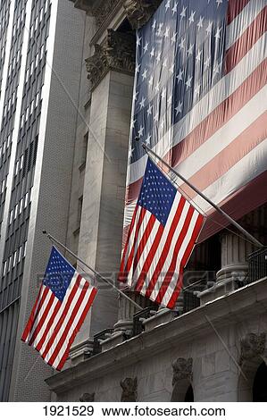New York Stock Exchange On Wall Street View Large Photo Image Stock Photo - New York Stock Exchange On Wall Street. Fotosearch