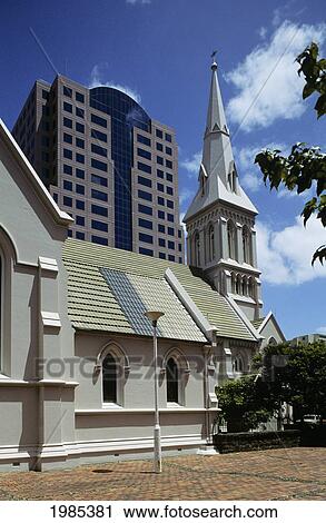 Stock Image - New Zealand, Auckland, St. Patrick's Church.. Fotosearch